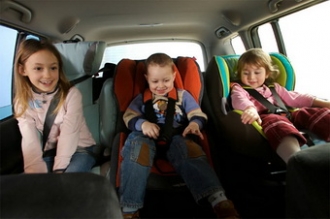 Дети в автомобиле