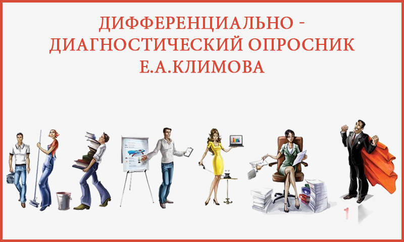 Дифференциально-диагностический опросник (ДДО) Е. А. Климова Дифференциально-диагностический опросник (ДДО) Е. А. Климова